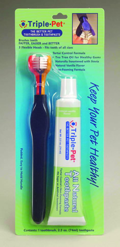 TRIPLE PET DENTAL KIT