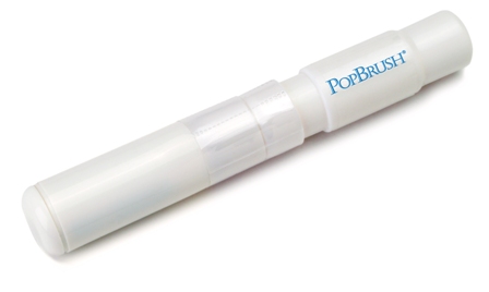 POPBRUSH  TRAVEL TOOTHPASTE AND TOOTHBRUSH