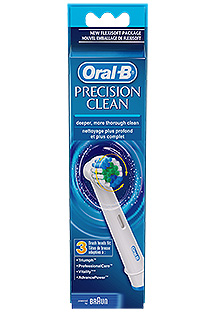 ORAL-B TRIUMPH,PRECISION CLEAN BRUSHHEAD  (3)