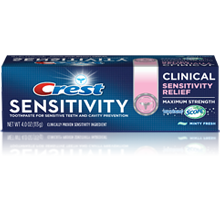 CREST WITH SCOPE.85 TOOTHPASTE SENSITIVITY