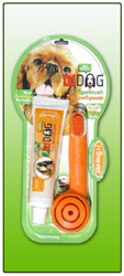 TRIPLE PET  EZ DOG FINGER BRUSH KIT