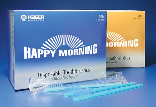 HAPPY MORNING TOOTHBRUSH 100  NO TP