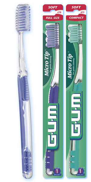 BUTLER GUM MICRO TIP SOFT COMPACT HEAD (12) 471PP