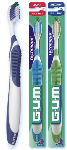 BUTLER GUM TECHNIQUE ADULT SENSITIVE FULL (12) 494P