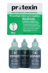 PROTEXIN ORAL RINSE CONCENTRATE PEPPERMEINT 2OZ (3)